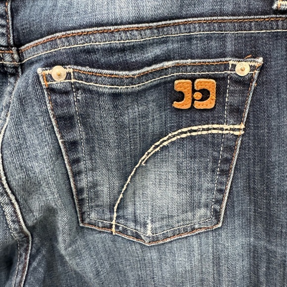 Joe's Jeans Rocker Fit Blue Denim Boot Cut, Size 29, Cotton - Picture 3 of 5